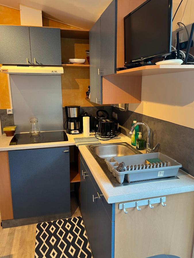 Mobil Home Bungalow 6 Personnes Villeneuve Loubet Plage Marina Baie Des Anges Bagian luar foto