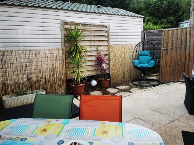 Mobil Home Bungalow 6 Personnes Villeneuve Loubet Plage Marina Baie Des Anges Bagian luar foto